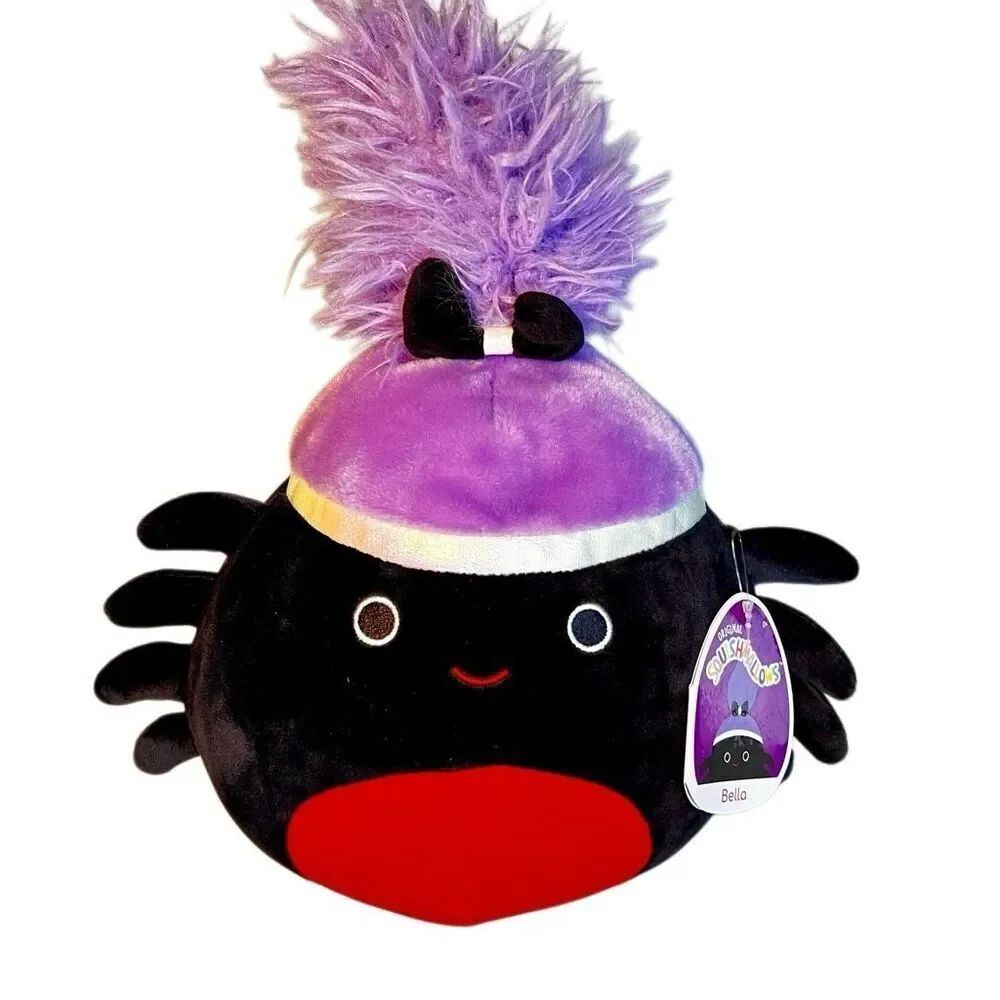NWT Squishmallows 8" Bella the Spider Halloween Squishdoo NWT